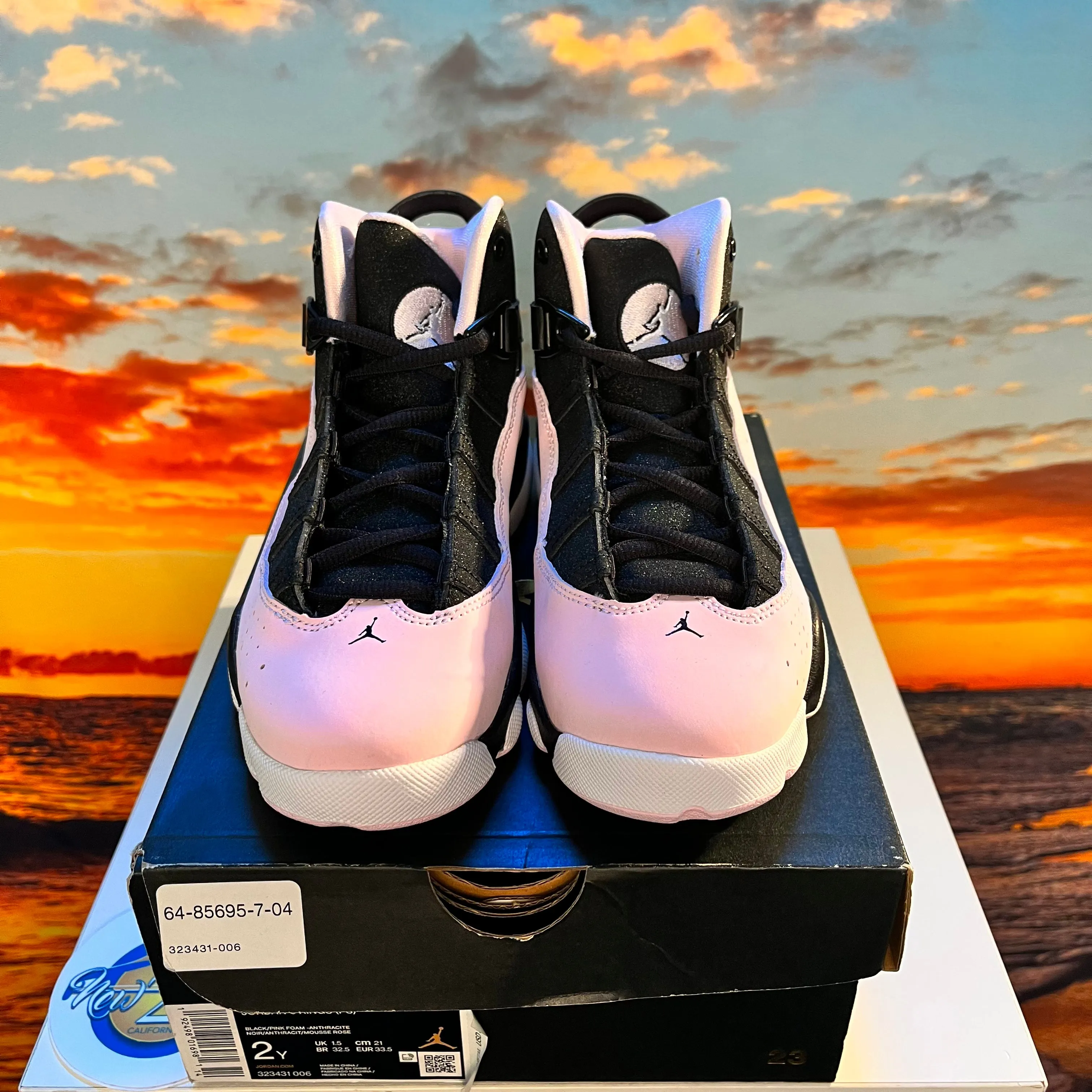 Jordan 6 Rings PS 'Black Pink Foam'