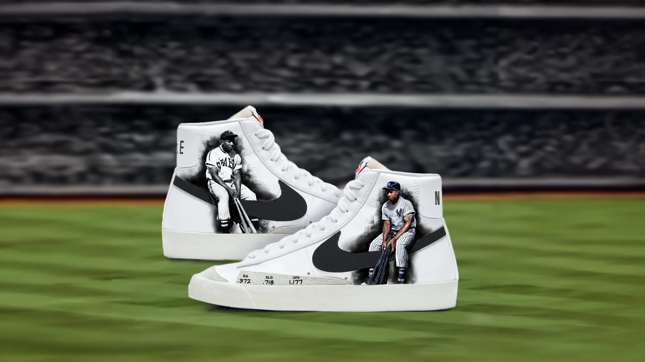Josh Gibson Nike Blazer: Tribute to a Legend