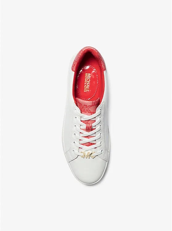 Poppy Logo Trim Sneaker