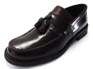 Roamers Classic Oxblood Retro,Ska,Northern Soul RUDE BOY Tassel Loafers